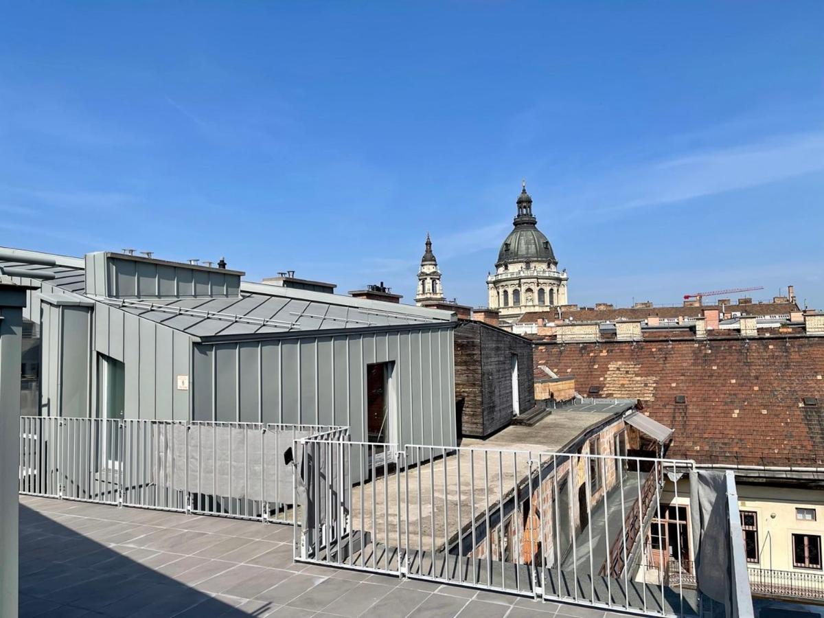 Penthouse W Private Rooftop And Free Parking 布达佩斯 外观 照片